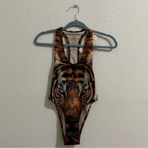 Fierce Tiger Face Bodysuit